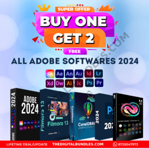 All Ad0be Premium Bundle Collection 2024 or 2023 | Coral Draw 2023- Filmora 13 UPDATED - Final Cut Pro