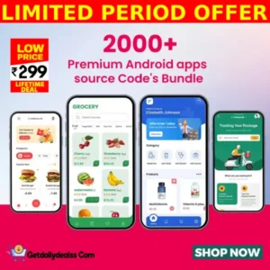 2000+ Premium Android apps Source code’s Bundle 2023