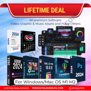 All Ad0be Premium Bundle Collection 2024 or 2023 | Coral Draw 2023- Filmora 13 – Final Cut Pro 2024 UPDATED