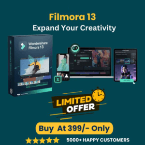 Woundershare Filmora 13 Windows 7 – 8 – 10 -11/ Mac Os M1 M2 | Full Premium Features